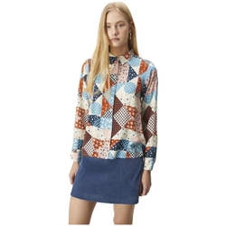 Textil Ženy Halenky / Blůzy Compania Fantastica COMPAÑIA FANTÁSTICA Shirt 41006 - Patchwork           