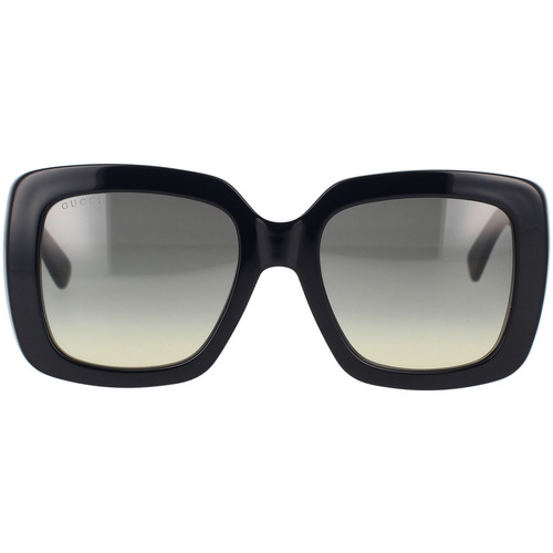 Hodinky & Bižuterie Ženy sluneční brýle Gucci Occhiali da sole  GG0141SN 001 Černá
