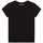 Textil Dívčí Trička s krátkým rukávem Karl Lagerfeld Z15418-09B-C Černá