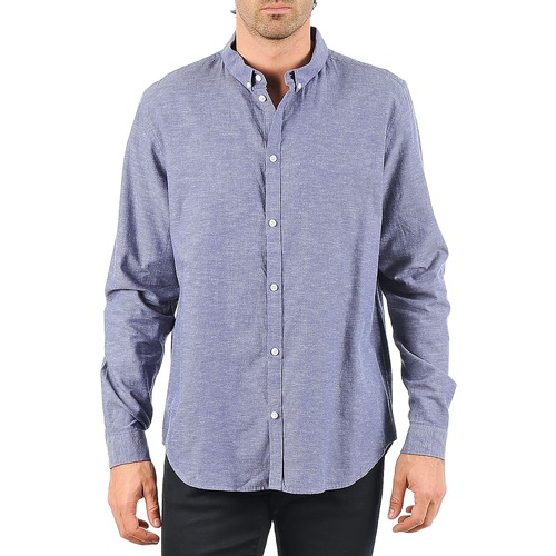Textil Muži Košile s dlouhymi rukávy Cheap Monday DAMON BD SHIRT Modrá