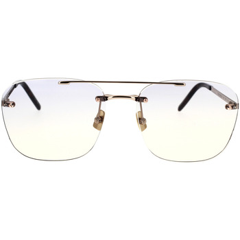Yves Saint Laurent sluneční brýle Occhiali da Sole Saint Laurent SL309 Rimless 004 - Zlatá