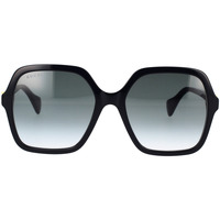 Hodinky & Bižuterie Ženy sluneční brýle Gucci Occhiali da Sole  GG1072S 001 Černá