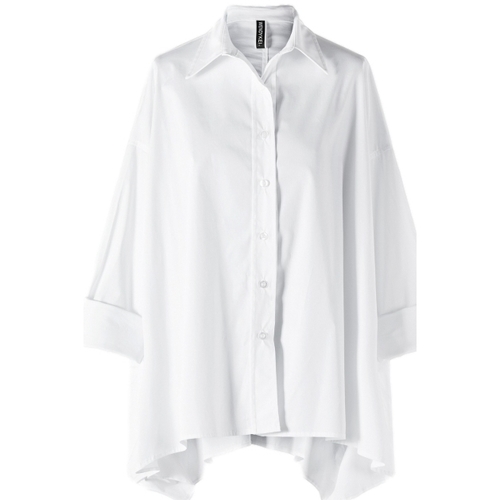 Textil Ženy Halenky / Blůzy Wendy Trendy Shirt 110236 - White Bílá