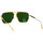Hodinky & Bižuterie Muži sluneční brýle Bottega Veneta Occhiali da Sole  BV1012S 004 Zlatá