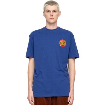 Textil Muži Trička s krátkým rukávem Santa Cruz  Modrá