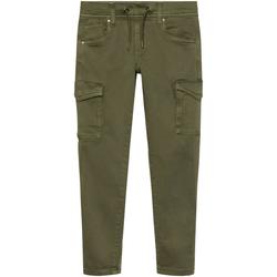 Textil Chlapecké Kalhoty Pepe jeans  Zelená