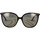Hodinky & Bižuterie Ženy sluneční brýle Gucci Occhiali da Sole  con Catena GG1076S 001 Černá