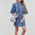 Taška Ženy Kabelky s dlouhým popruhem Calvin Klein Jeans RE-LOCK CAMERA BAG W/FLAP PBL Modrá / Nebeská modř