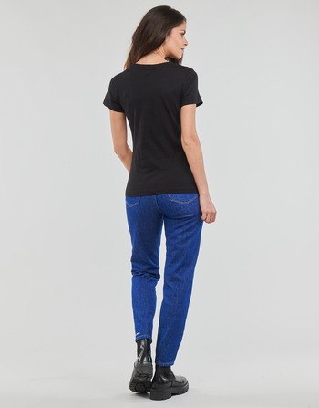 Calvin Klein Jeans MICRO MONO LOGO SLIM Černá
