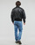 Textil Muži Bundy Calvin Klein Jeans FAUX LEATHER BOMBER JACKET Černá
