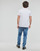 Textil Muži Trička s krátkým rukávem Calvin Klein Jeans SHRUNKEN BADGE TEE Bílá