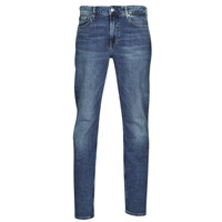 Textil Muži Rifle rovné Calvin Klein Jeans SLIM TAPER Modrá
