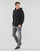 Textil Muži Mikiny Calvin Klein Jeans STACKED LOGO HOODIE Černá