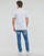 Textil Muži Trička s krátkým rukávem Calvin Klein Jeans LOGO TAPE TEE Bílá