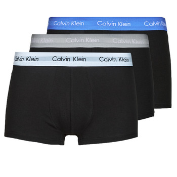 Spodní prádlo Muži Boxerky Calvin Klein Jeans LOW RISE TRUNK 3PK X3 Černá / Černá / Černá