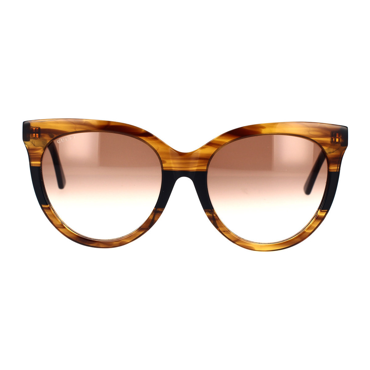 Hodinky & Bižuterie Ženy sluneční brýle Gucci Occhiali da Sole  GG0179SA 004 Hnědá