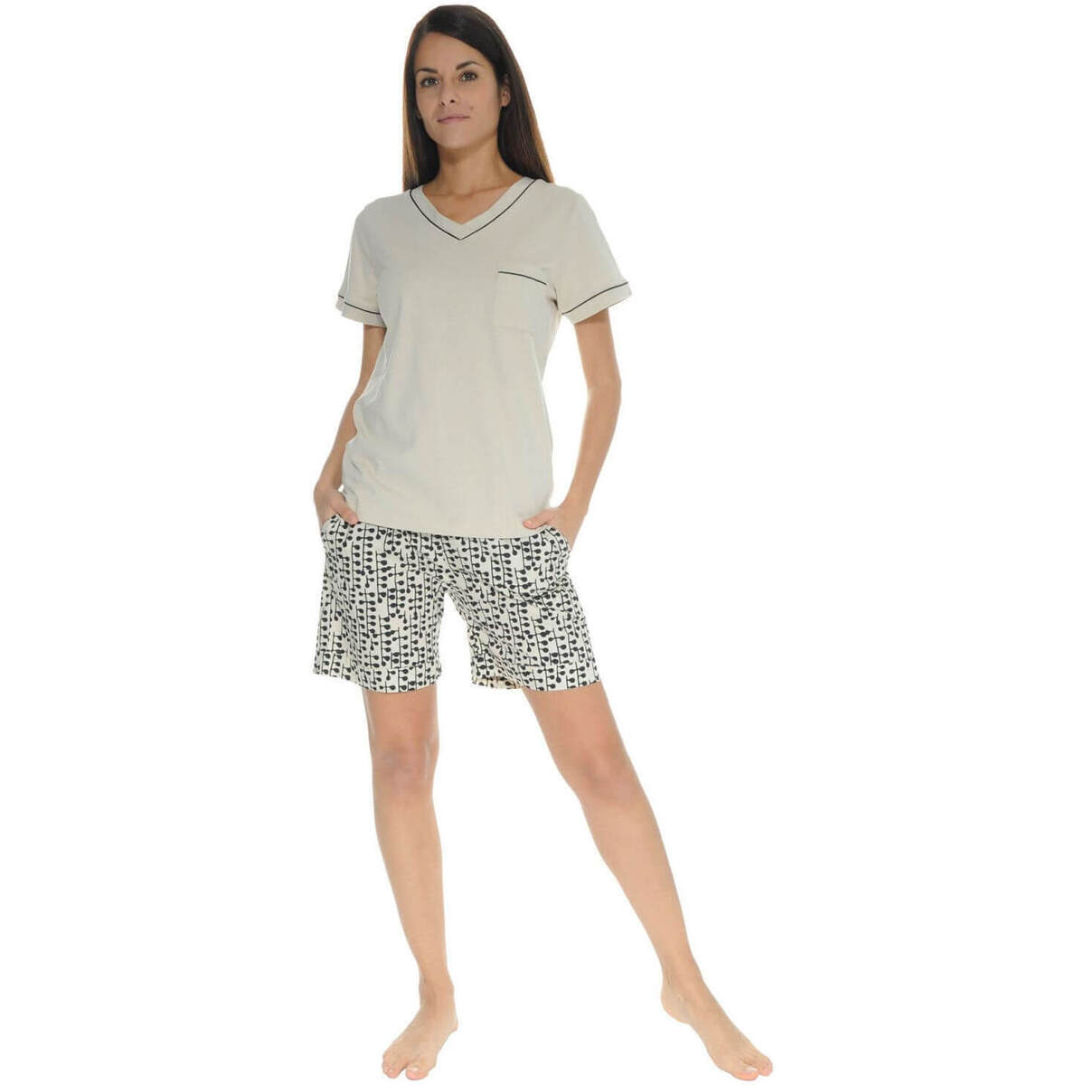 Textil Ženy Pyžamo / Noční košile Pilus ODALIE Bílá