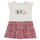 Textil Dívčí Krátké šaty Ikks XW30070 Bílá / Růžová