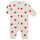 Textil Děti Pyžamo / Noční košile Petit Bateau A00E901 Bílá / Červená