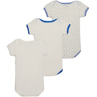 Textil Děti Pyžamo / Noční košile Petit Bateau A074900 X3 Bílá / Modrá