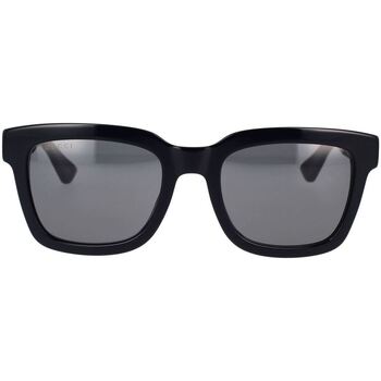 Hodinky & Bižuterie Muži sluneční brýle Gucci Occhiali da Sole  Web GG0001SN 001 Černá