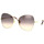 Hodinky & Bižuterie Ženy sluneční brýle Chloe Occhiali da Sole Chloé CH0094S 001 Zlatá