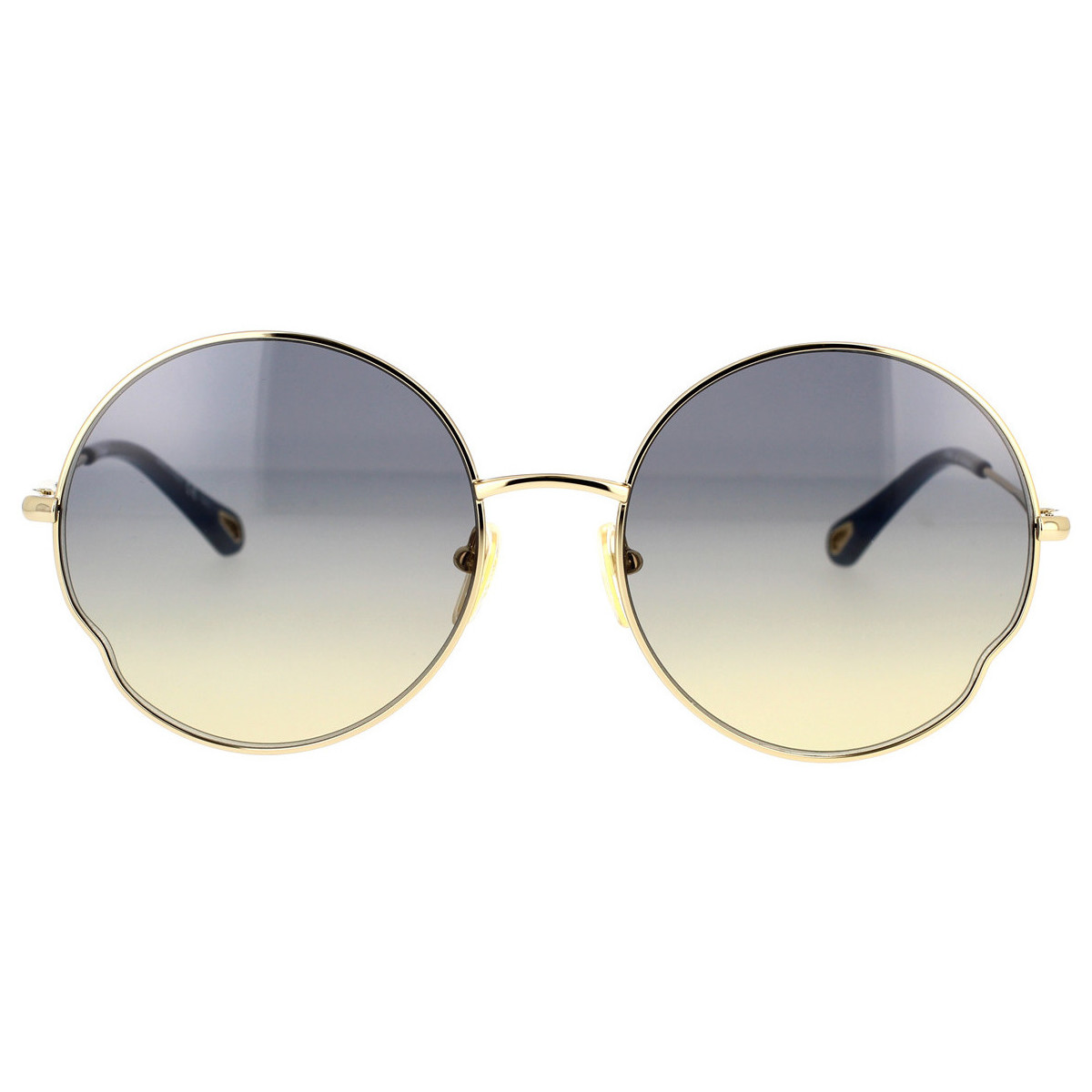 Hodinky & Bižuterie Ženy sluneční brýle Chloe Occhiali da Sole Chloé CH0095S 002 Zlatá