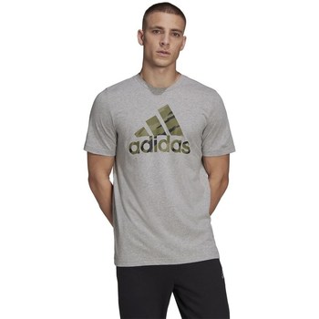 Textil Muži Trička s krátkým rukávem adidas Originals Logo Camo Šedá