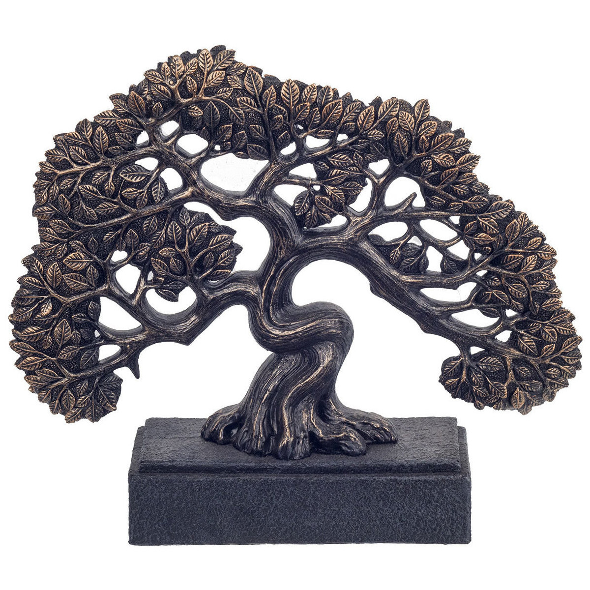 Bydlení Sošky a figurky Signes Grimalt Obrázek Stromu Života Černá