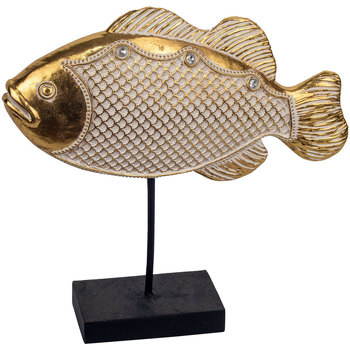 Bydlení Sošky a figurky Signes Grimalt Základní Rybí Postava Zlatá