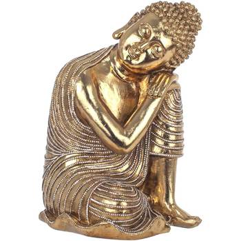 Bydlení Sošky a figurky Signes Grimalt Sedí Buddha Zlatá