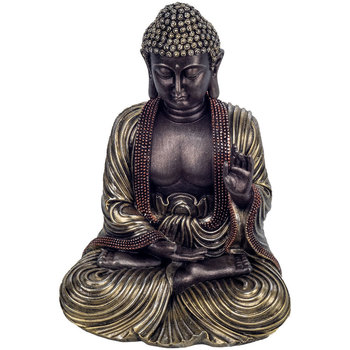 Bydlení Sošky a figurky Signes Grimalt Buddha Postava Meditace Černá