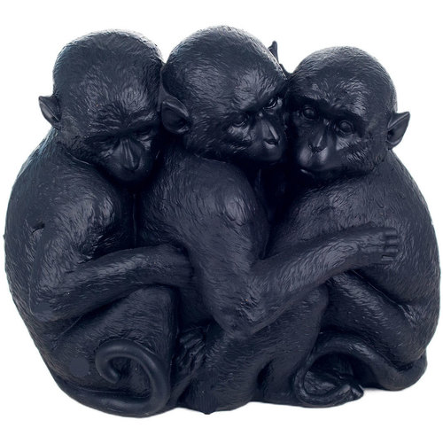 Bydlení Sošky a figurky Signes Grimalt Obrázek 3 Opice Černá