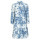 Textil Ženy Krátké šaty One Step FW30031 Bílá / Modrá