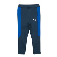Textil Chlapecké Teplákové kalhoty Puma EVOSTRIPE PANT Modrá