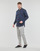 Textil Muži Košile s dlouhymi rukávy U.S Polo Assn. DIRK Tmavě modrá