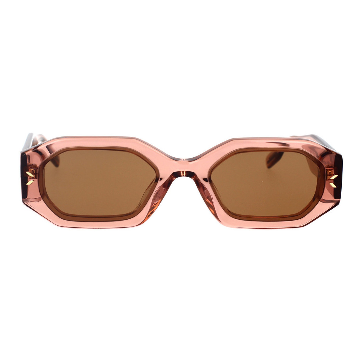 Hodinky & Bižuterie sluneční brýle McQ Alexander McQueen Occhiali da Sole  MQ0340S 004 Růžová