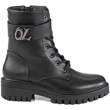 Pk Kotníkové boty Pohodlné dámské černé kotníčkové boty na plochém podpatku - ruznobarevne