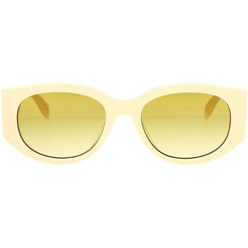 Hodinky & Bižuterie sluneční brýle McQ Alexander McQueen Occhiali da Sole  AM0330S 003 Bílá