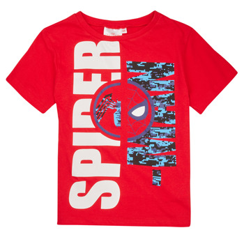 Textil Chlapecké Trička s krátkým rukávem TEAM HEROES  T-SHIRT SPIDERMAN Červená