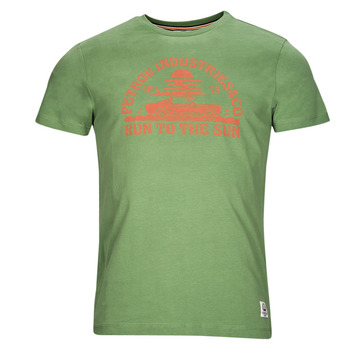 Textil Muži Trička s krátkým rukávem Petrol Industries T-Shirt SS Zelená