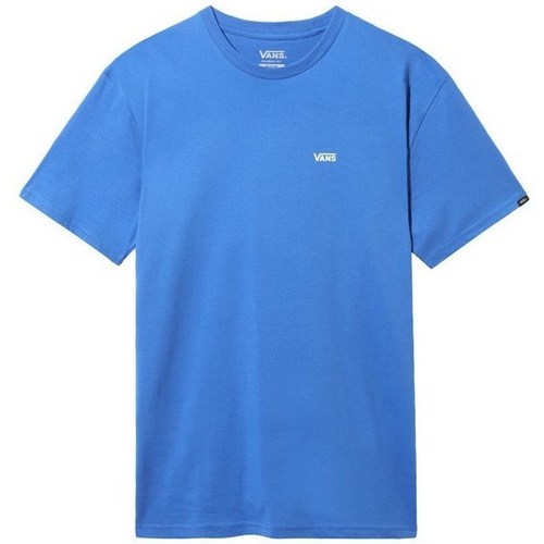 Textil Muži Trička s krátkým rukávem Vans Left Chest Logo Modrá