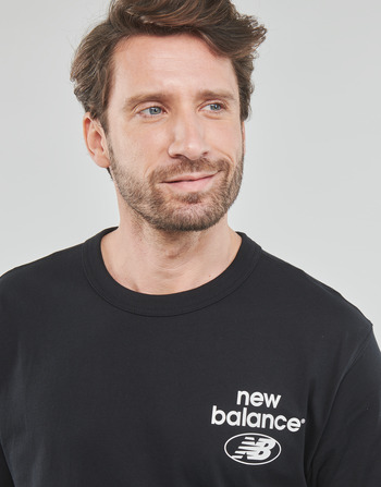 New Balance Essentials Logo T-Shirt Černá