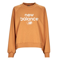 Textil Ženy Mikiny New Balance Essentials Graphic Crew French Terry Fleece Sweatshirt Oranžová