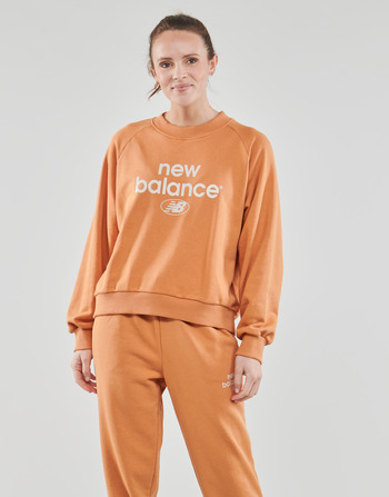 New Balance Essentials Graphic Crew French Terry Fleece Sweatshirt