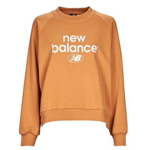 Textil Ženy Mikiny New Balance Essentials Graphic Crew French Terry Fleece Sweatshirt Oranžová