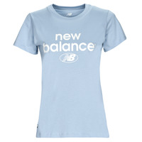 Textil Ženy Trička s krátkým rukávem New Balance Essentials Graphic Athletic Fit Short Sleeve Modrá