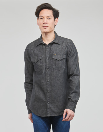 Textil Muži Košile s dlouhymi rukávy Lee REGULAR WESTERN SHIRT Černá