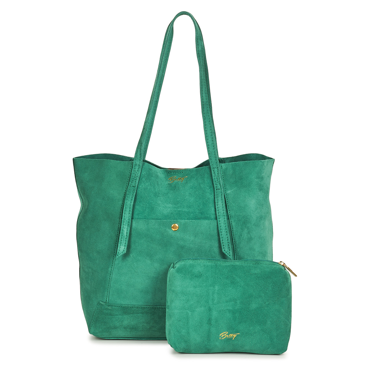 Levně Betty London Velké kabelky / Nákupní tašky SIMONE Zelená