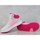Boty Děti Kotníkové boty adidas Originals Hoops Mid 30 K Růžové, Krémové